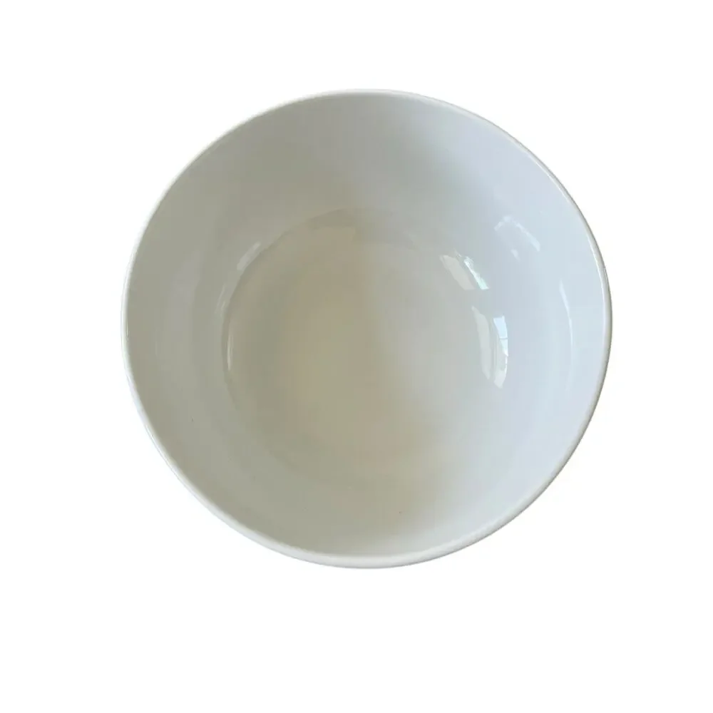 Godinger Black White Checkered Gingham Soup Cereal Bowl 5.5
